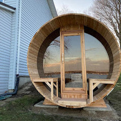 Dundalk LeisureCraft Tranquility MP 4-5 Persons Barrel Sauna