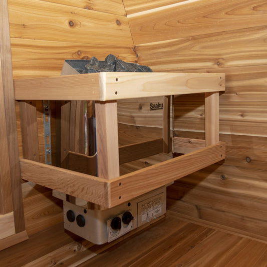Saaku 9KW Electric Sauna Heater with Rocks – Adjustable Control for Modular & Outdoor Saunas