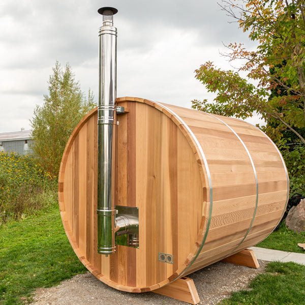 Dundalk LeisureCraft CT Tranquility Barrel Sauna