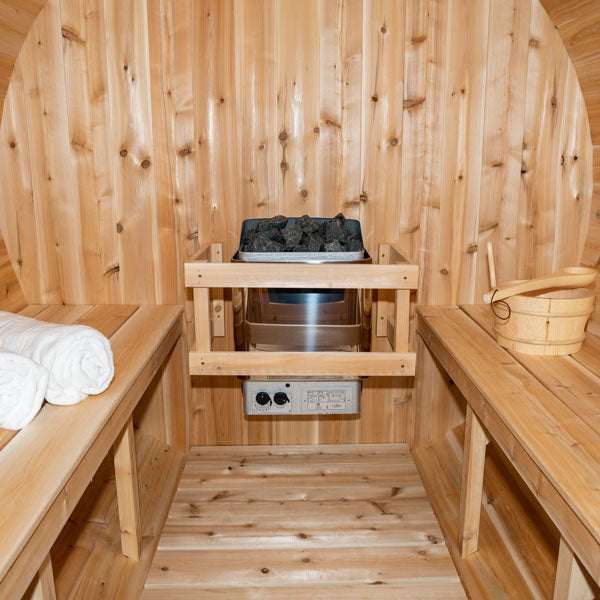 Dundalk LeisureCraft CT Serenity 4 Persons Barrel Sauna