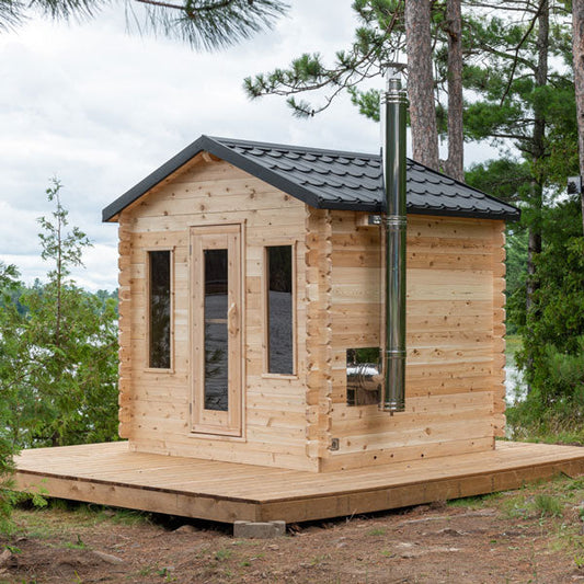 Leisurecraft CT Georgian 2-6 Person Cabin Sauna