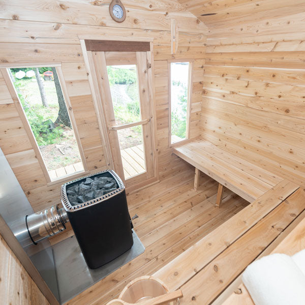 Leisurecraft CT Georgian 2-6 Person Cabin Sauna